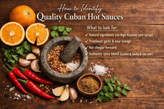 How to identify quality Cuban hot sauce — key ingredients and signs