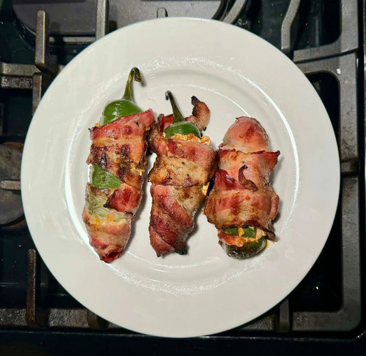 Bacon-Wrapped Jalapeño Poppers Elevate Your Snacking with Barbaro Mojo Cuban Hot Sauce - barbaromojo.live