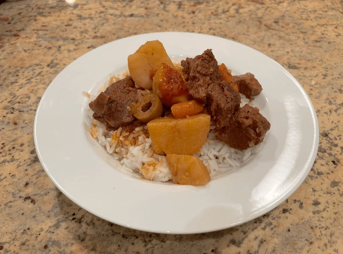 Carne Con Papa Recipe: Delicious Cuban Beef and Potatoes with Barbaro Mojo Hot Sauce - barbaromojo.live